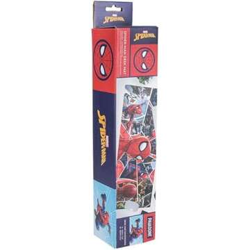 Spider Man Desk Mat, Officially Licensed Large Desk Pad for Keyboard and Mouse, Marvel Home Office a...