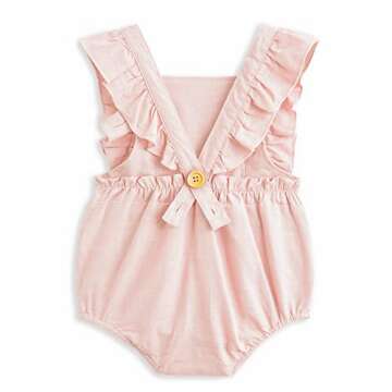 Handmade Baby Girls Romper for Spring Fashion