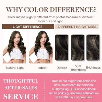 GOO GOO Clip in Hair Extensions Real Human Hair, Remy Human Hair Extensions Clip ins for Women, Natural Human Hair, 20inch 150g 7Pcs, 1B/16/1B Balayage Natural Black to Light Blonde