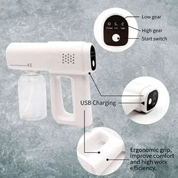 Nano Spray Machine K5 for Home and Garden Use