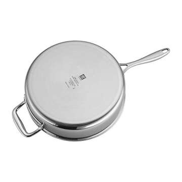 ZWILLING Clad CFX 5-qt Stainless Steel Ceramic Nonstick Saute Pan