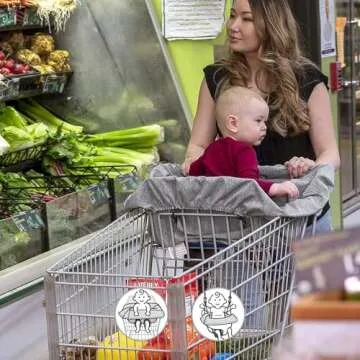 Boppy Antibacterial Shopping Cart Cover for Children