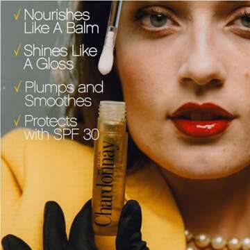 Vacation Chardonnay Lip Oil SPF 30 - Hydrating Lip Gloss