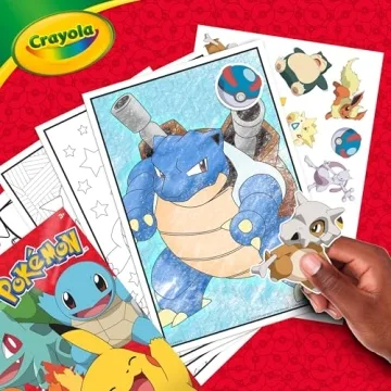 Creative Crayola Pokemon Coloring Book for Kids Ages 3-6