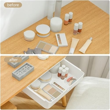 Poeland Under Desk Drawer Organizer - Clutter-Free Storage