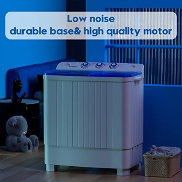 Auertech Portable Twin Tub Washer for Compact Spaces