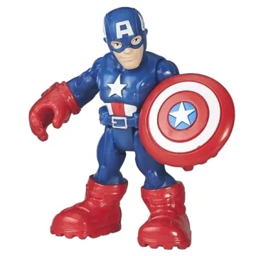 Marvel Playskool Heroes Action Figure Captain America