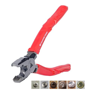 VAMPLIERS 8" Stripped Screw Extractor Linesman Pliers. Made in Japan. Professional Grade Heavy Duty ...