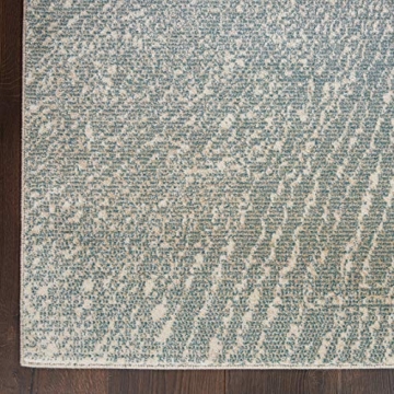 Inspire Me! Elegance Grey Abstract Area Rug 3'10" x 5'10"
