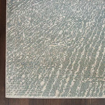 Inspire Me! Elegance Grey Abstract Area Rug 3'10" x 5'10"