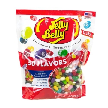 Delicious Jelly Belly Jelly Beans, 3 lb Flavor Variety