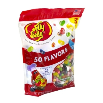 Delicious Jelly Belly Jelly Beans, 3 lb Flavor Variety