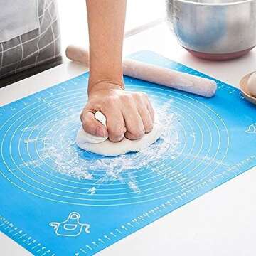 LIMNUO Silicone Baking Mat - Extra Thick Large Non-Stick Pastry Sheet for Perfect Baking