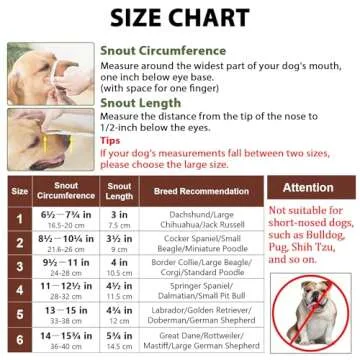 Mayerzon Dog Muzzle for Breathable Comfort and Safety