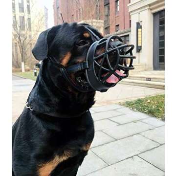 Mayerzon Dog Muzzle for Breathable Comfort and Safety