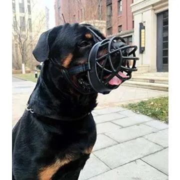 Mayerzon Dog Muzzle for Breathable Comfort and Safety