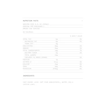Cheribundi LIGHT Tart Cherry Juice for Optimal Recovery