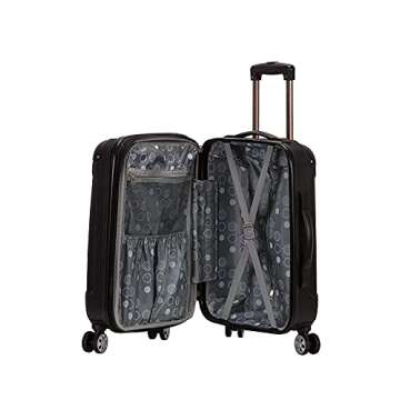Rockland London Expandable 20-Inch Carry-On Luggage