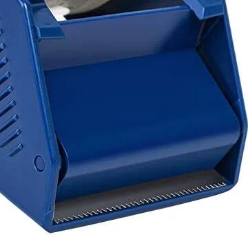 Amazon Basics Heavy Duty Packaging Tape with Dispenser for Shipping, Clear, Packing and Moving Supplies, 1.88" x 22.2 yds, 4.6 x 2.2 x 2.6 inches, 6 Count (Pack of 1) with Dispensers