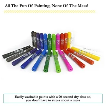 Thin Stix Paint Pens - Non-Toxic, Quick Drying & Vibrant