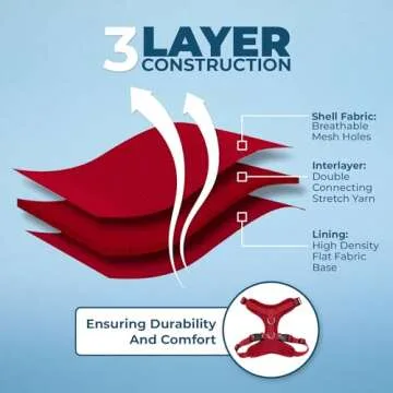 Voyager Step-in Lock Harness - All Weather Mesh Harness