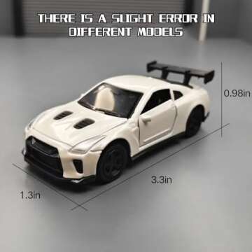 Alloy Car Model Drifting Spin Ornament, Metal Dashboard Decoration, Interior Decoration (FZ007)