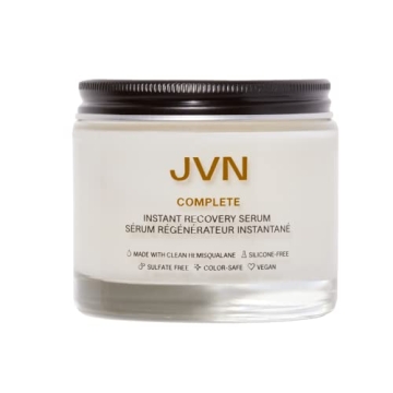 JVN Complete Instant Recovery Serum, Leave-In Anti Frizz Hair Serum, Repairs Hair and Protects Again...