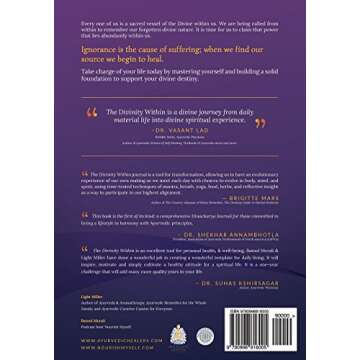 The Divinity Within: A 12-month Journal for Everyday Transformation with Ayurveda and Yoga