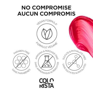 L’Oréal Paris Colorista Semi Permanent Hair Color for Bleached or Blonde Hair, Color Depositing Hair Mask Formula, Hot Pink