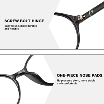 LIKSMU Stylish Blue Light Blocking Glasses for All