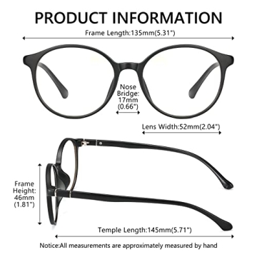 LIKSMU Stylish Blue Light Blocking Glasses for All