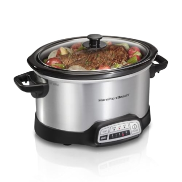 Hamilton Beach Programmable Slow Cooker - 4 Quart