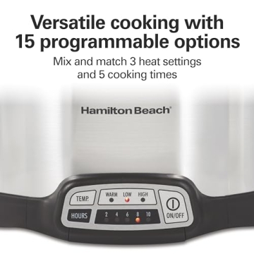 Hamilton Beach Programmable Slow Cooker - 4 Quart