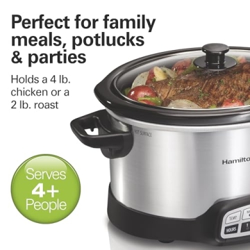 Hamilton Beach Programmable Slow Cooker - 4 Quart