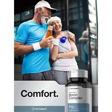 Horbäach Triple Action Boron Complex Supplement - 300 Tablets