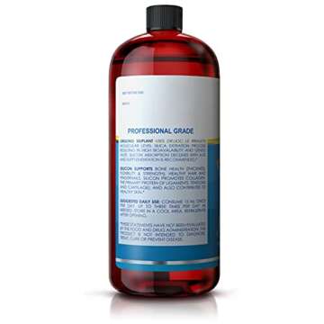 Orgono Siliplant | Vegan Collagen Booster | Supports Healthy Collagen and Elastin Production for Joint & Bone Support, Glowing Skin, Strong Hair & Nails. 66 Servings.