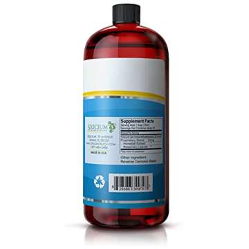 Orgono Siliplant | Vegan Collagen Booster | Supports Healthy Collagen and Elastin Production for Joint & Bone Support, Glowing Skin, Strong Hair & Nails. 66 Servings.