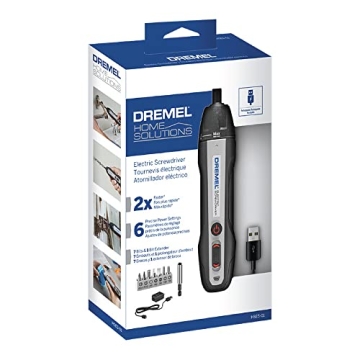 Dremel 4V Cordless Screwdriver Kit with Smart Stop
