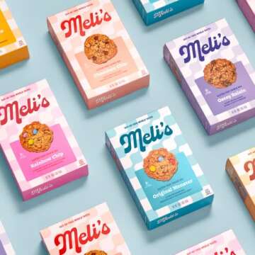 Meli’s Rainbow Chocolate Chip Cookie Mix - Gluten Free Baking Bliss