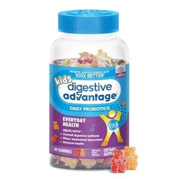 Digestive Advantage Kids Probiotic Gummies for Digestive & Immune Health, 80ct
