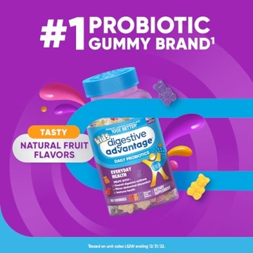 Digestive Advantage Probiotics Gummies for Kids Digestive Health