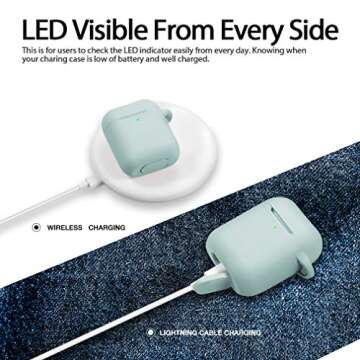 Hamile AirPods Cover: Stylish Silicone Protection for All