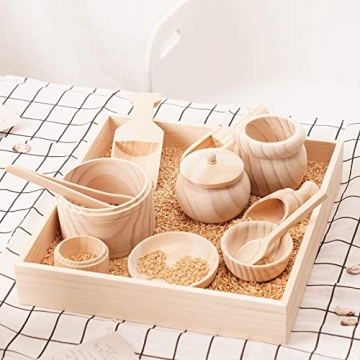 Crisschirs Sensory Bin Tools for Kids – Montessori Educational Kit