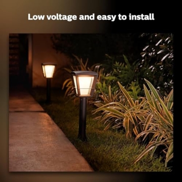 Philips Hue Outdoor Path Light - Smart & Weatherproof