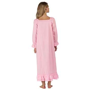 The 1 for U Night Dress For Women Sleepwear, Pink, XS