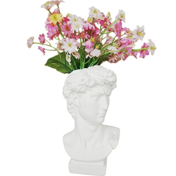 Creation Core Indoor Outdoor Heads Planter - Artistic Resin Succulent Vase - 6.7" H - Unique Home Ga...