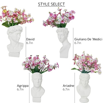 Creation Core Planter Vase Greek Statue 6.7 Inch