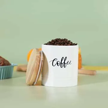 Stylish LEETOYI Porcelain Food Storage Container 4.5 Inch