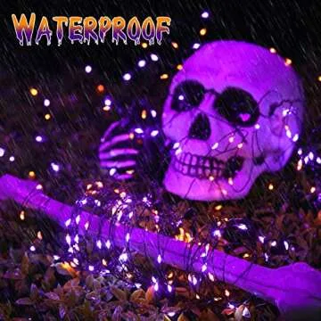 Joomer Solar Halloween String Lights 80FT 240LED 8 Modes