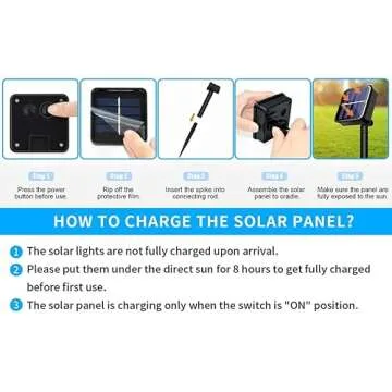 Joomer Solar Halloween String Lights 80FT 240LED 8 Modes